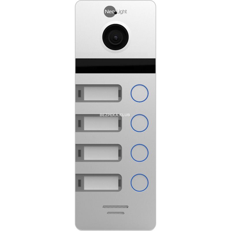 Video Doorbell NeoLight MEGA/4 FHD silver - Image 1