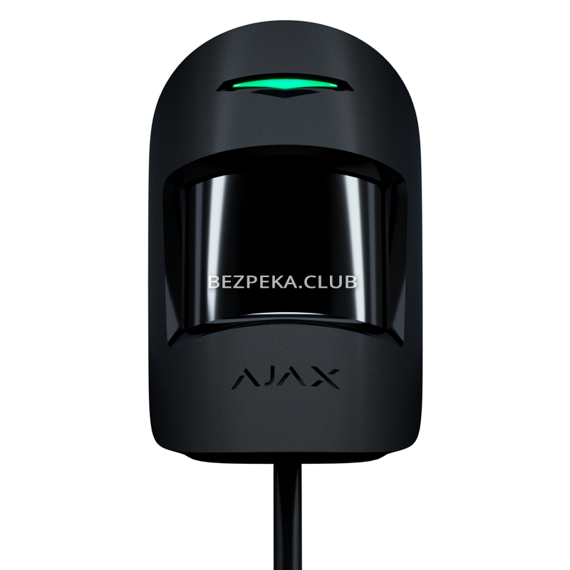 Ajax MotionProtect Plus Fibra black wired motion sensor - Image 1