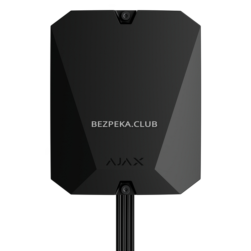 Wired module Ajax MultiTransmitter Fibra black for third-party detector integration - Image 1