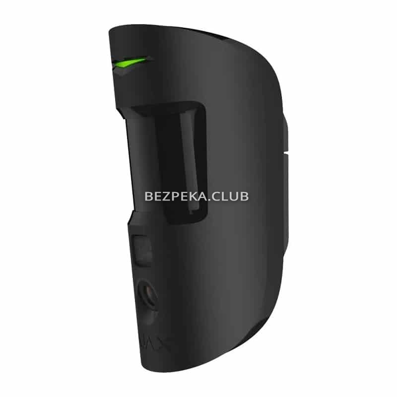 Wireless motion detector Ajax MotionCam (PhOD) black with support for photo on demand and photo on scripts - Image 2