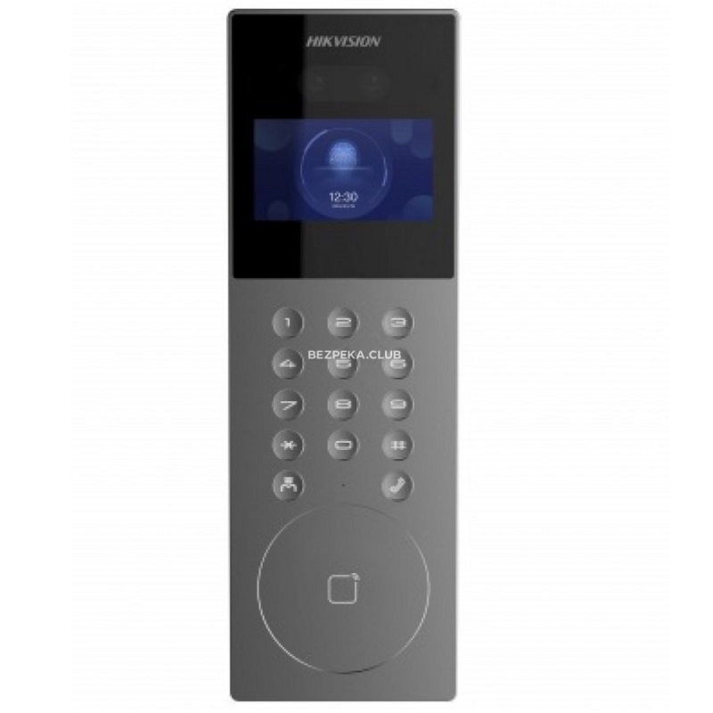 IP Video Doorbell Hikvision DS-KD9203-E6 multi-tenant with face detection - Image 1