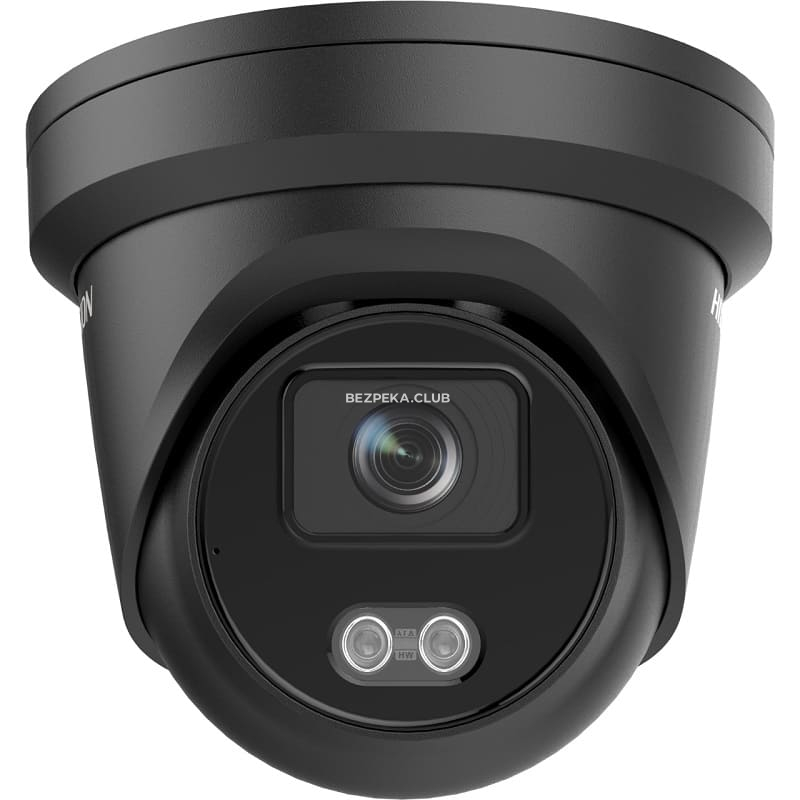 4 Мп IP видеокамера Hikvision DS-2CD2347G2-LU(C) (2.8 мм) black ColorVu - Фото 1