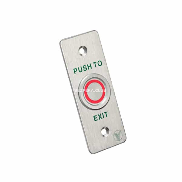 Системы контроля доступа (СКУД)/Кнопки выхода Кнопка выхода Yli Electronic PBS-820A(LED) с LED-подсветкой