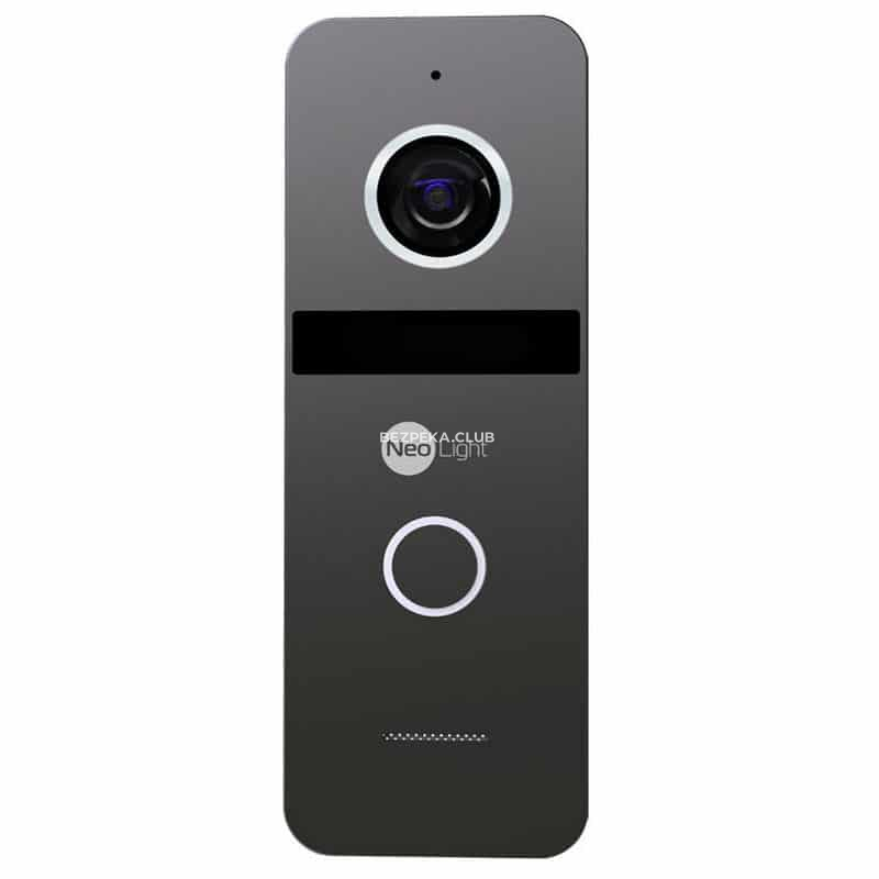 Комплект видеодомофона NeoLight MEZZO HD Black/SOLO FHD Graphite - Фото 5