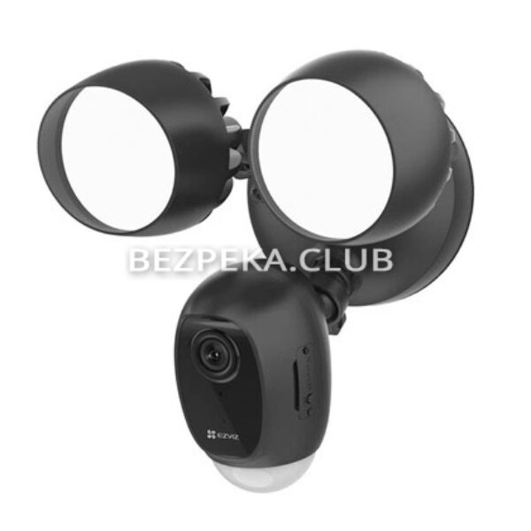Системи відеоспостереження/Камери стеження 2 Мп Wi-Fi IP-відеокамера Ezviz CS-LC1C-A0-1F2WPFRL (2.8 мм) black з прожектором і активною сиреною