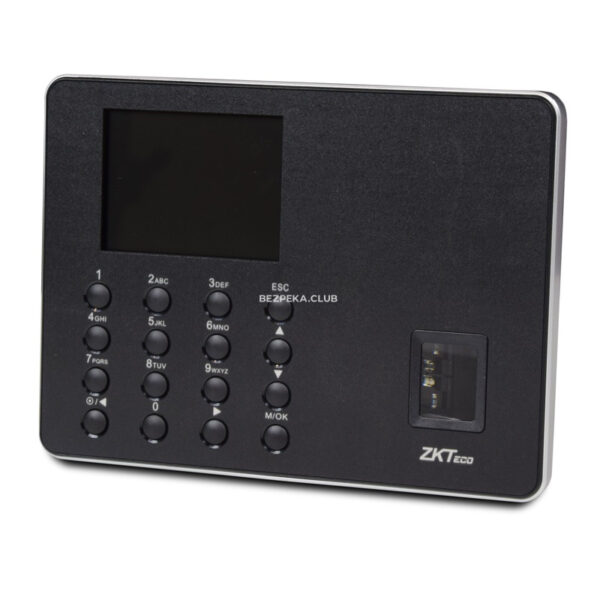 Системи контролю доступу/Біометрична аутентифікація Біометричний термінал ZKTeco WL10 з Wi-Fi та зчитувачем відбитка пальця