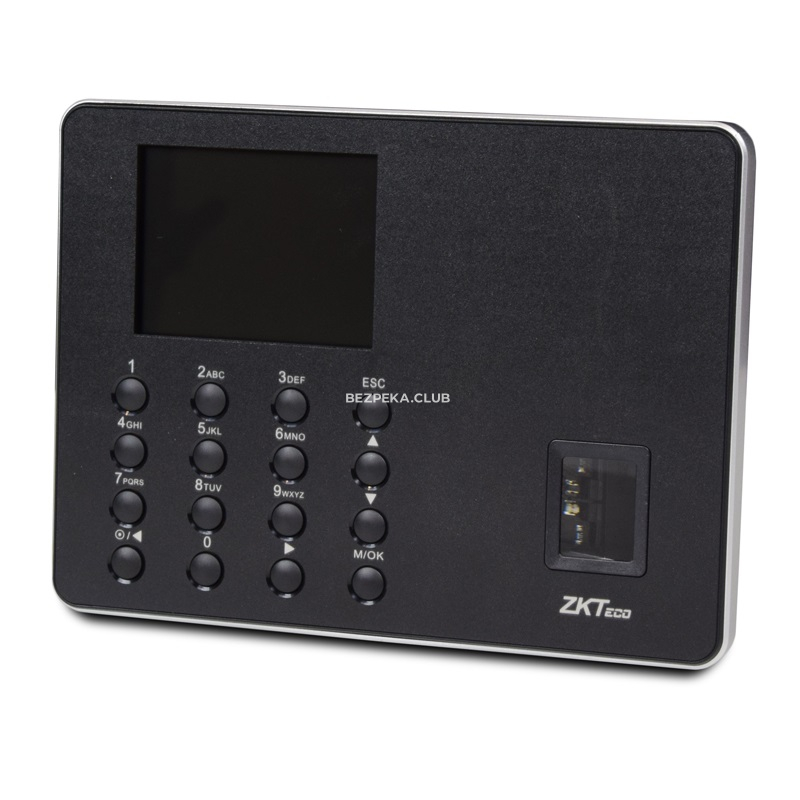 Біометричний термінал ZKTeco WL10 з Wi-Fi та зчитувачем відбитка пальця - Зображення 1