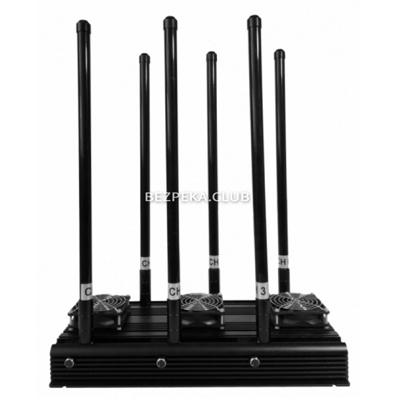 Drone jammer ANTIDRON-X6 portable (range 800 meters, 6 frequencies) - Image 2