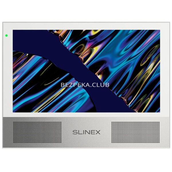 Intercoms/Video intercoms Wi-Fi Video intercom Slinex Sonik 7 Cloud silver with call forwarding
