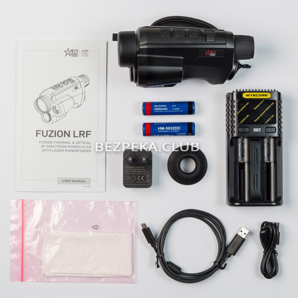 Тепловізійний монокуляр AGM Fuzion LRF TM35-384 - Зображення 6