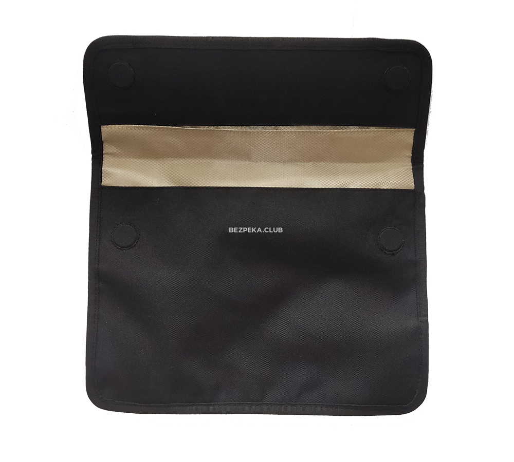 Екрануюча сумка-чохол з тканини LOCKER's чорна для планшета - Зображення 2