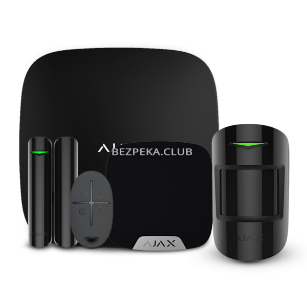 Security Alarms/Alarm Kits Wireless Alarm Kit Ajax StarterKit + HomeSiren black