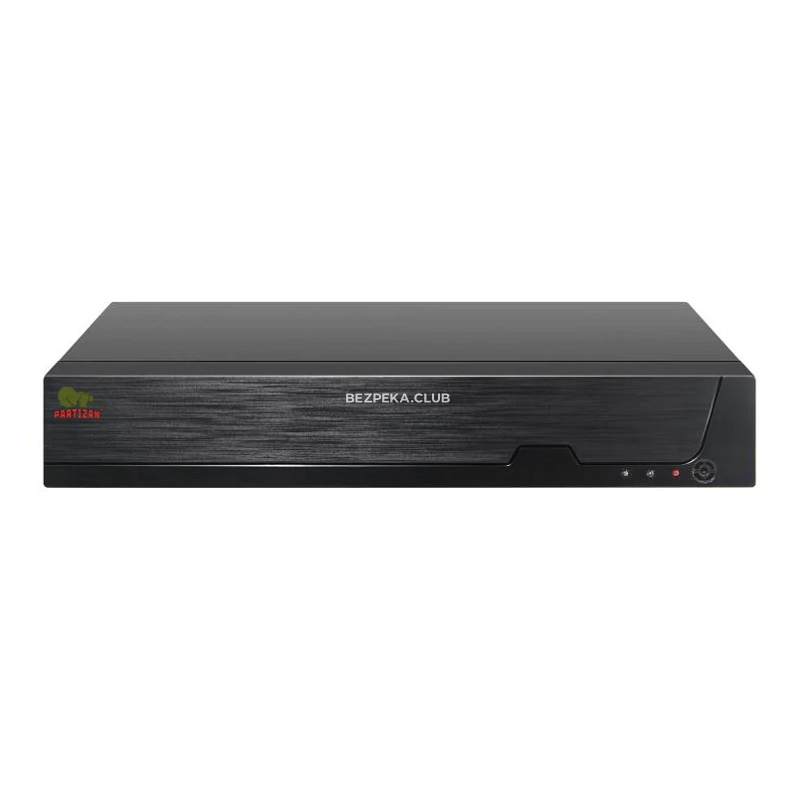 16 channel NVR video recorder Partizan NVD-411 POE 5.0 Cloud - Image 1