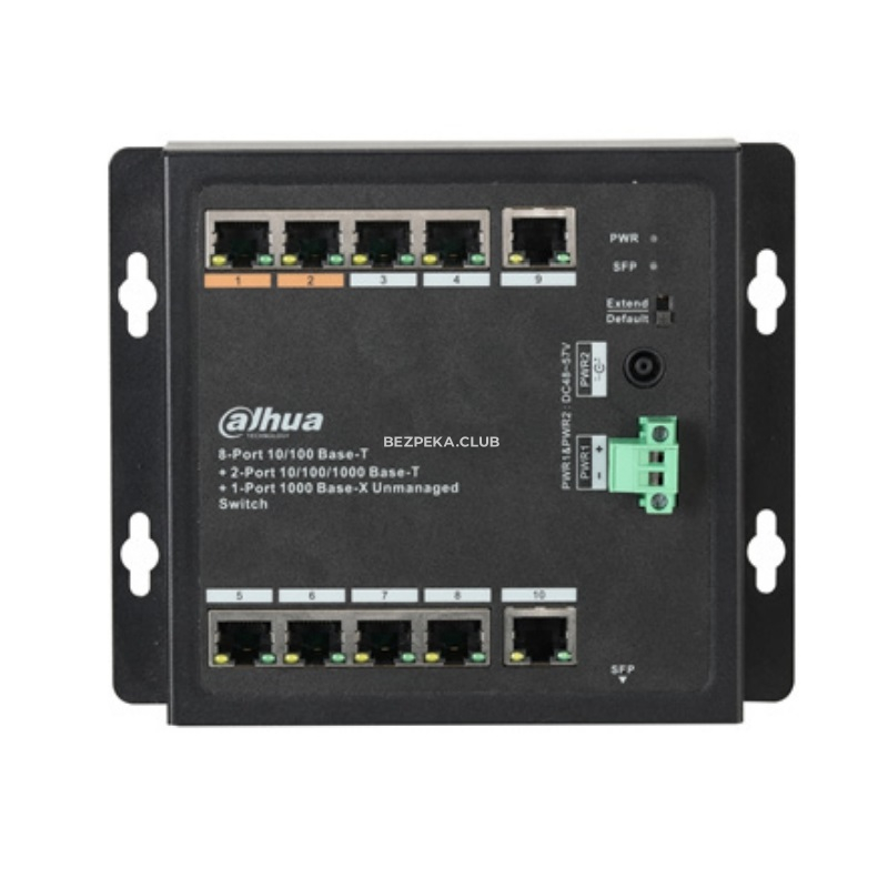 8-ports PoE switch Dahua DH-PFS3111-8ET-96-F - Image 1