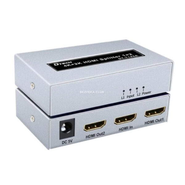 Системи відеоспостереження/Роз'єми, перехідники Розгалужувач HDMI DT-7142A