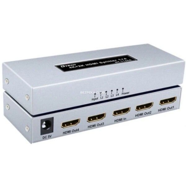 Системи відеоспостереження/Роз'єми, перехідники Розгалужувач HDMI DT-7144A