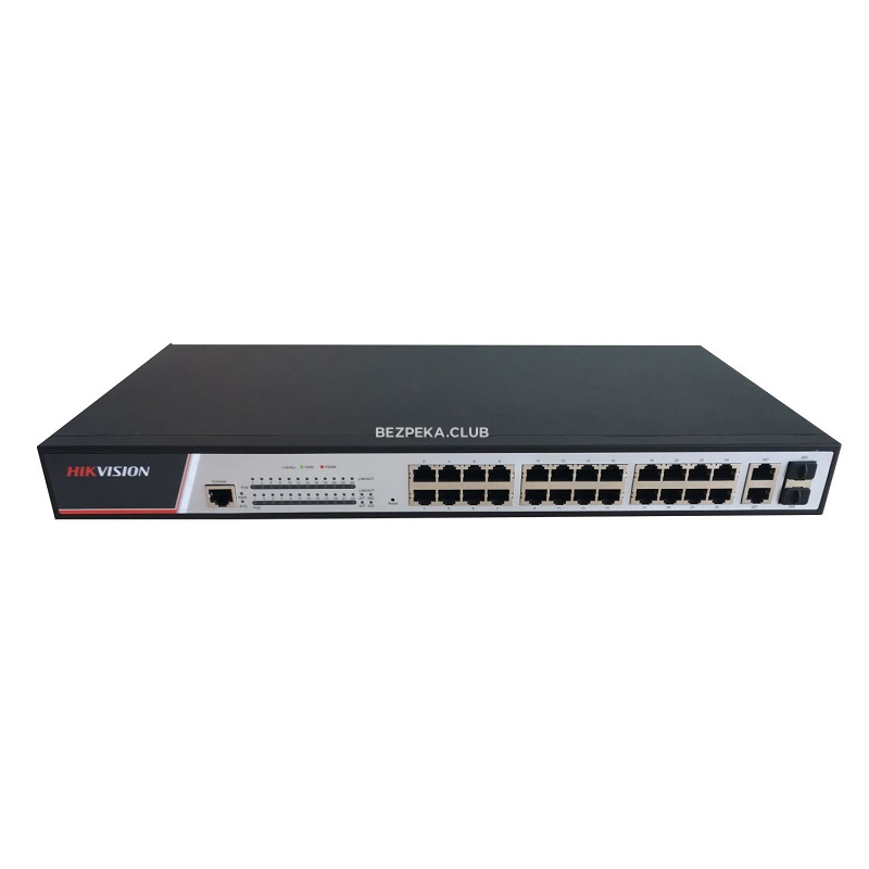 24-port PoE switch Hikvision DS-3E2326P managed - Image 1
