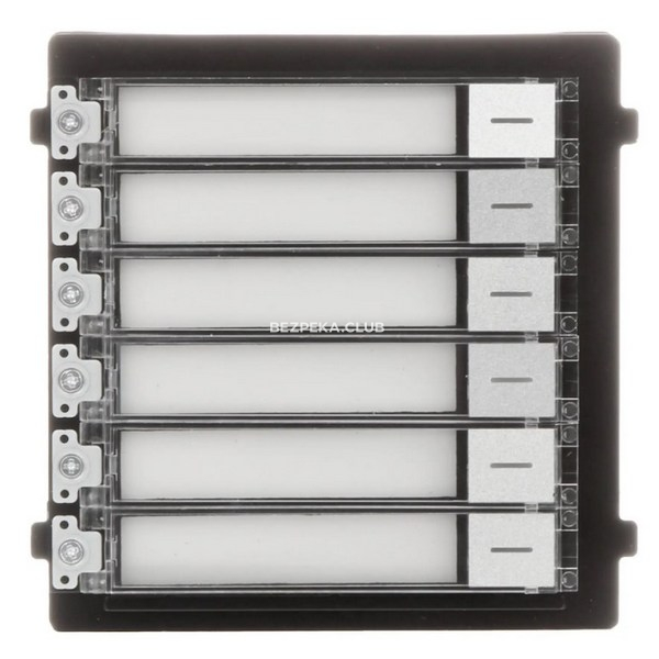 Expansion module for 6 subscribers Hikvision DS-KD-KK/S - Image 1