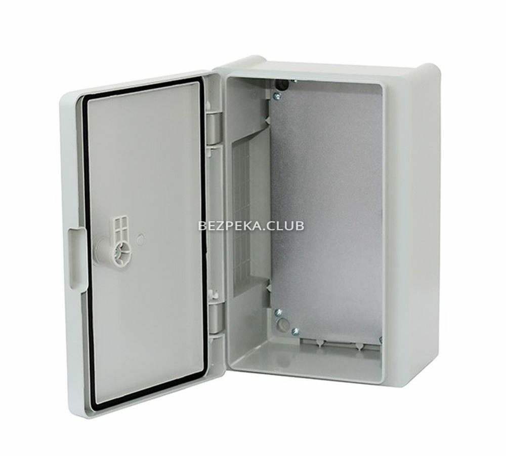 Switchboard ERKA 022 200 x 300 x 120 mm with mounting plate and opal doors - Image 2