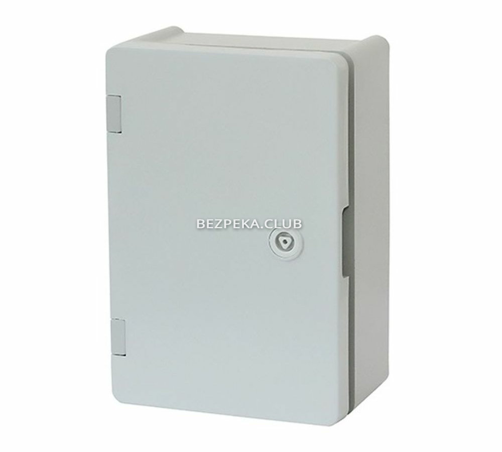 Switchboard ERKA 022 200 x 300 x 120 mm with mounting plate and opal doors - Image 1