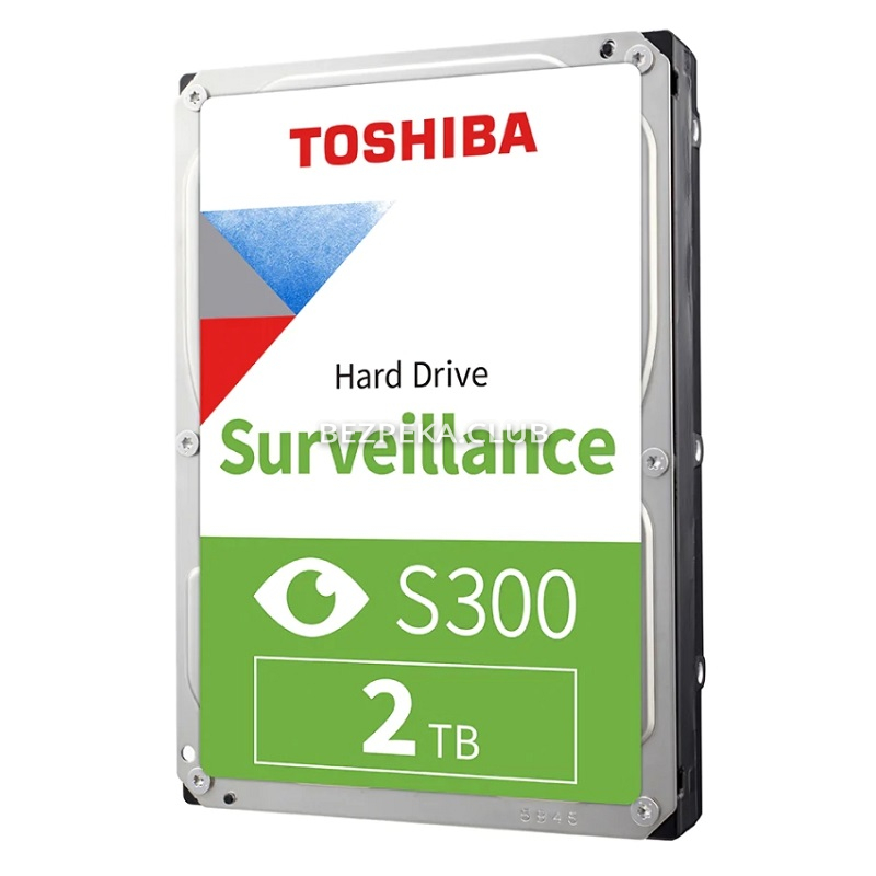 HDD 2 TB Toshiba Surveillance S300 HDWT720UZSVA for DVR/NVR - Image 1