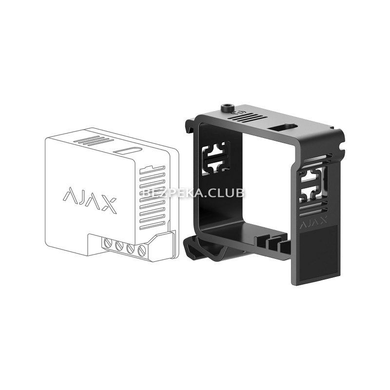 Тримач Ajax DIN Holder для фіксації Relay або WallSwitch на DIN-рейці - Зображення 2