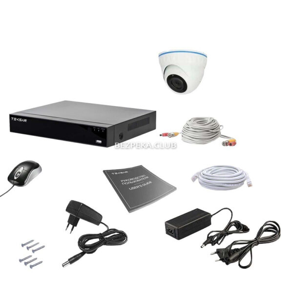 Video surveillance/CCTV Kits CCTV Kit Tecsar AHD 1IN 2MEGA