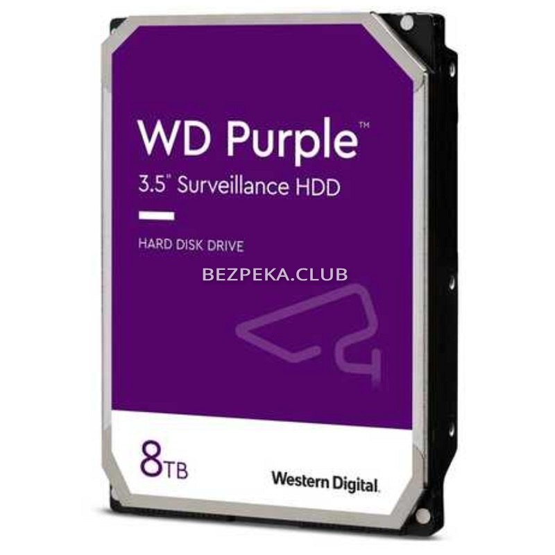Жорсткий диск 8 ТВ Western Digital WD82PURX-78 - Зображення 1