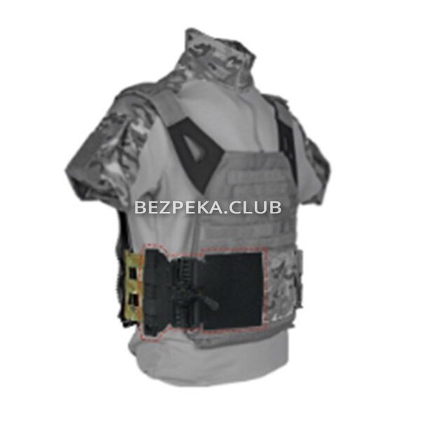 Tactical equipment/Bulletproof Vests Belt buckles QRB 1 Black