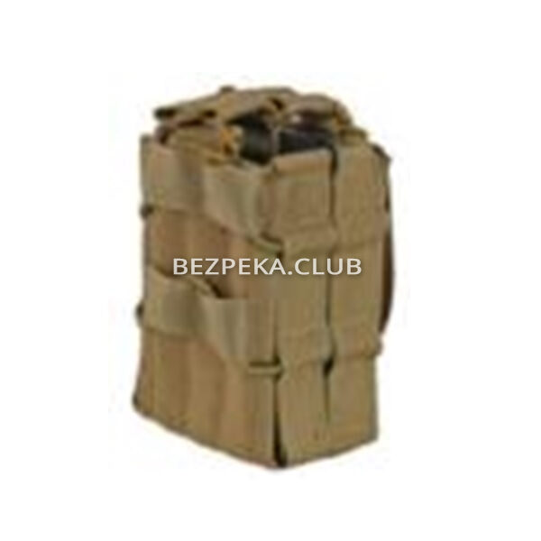 Tactical equipment/Tactical pouches Double open magazine pouch for machine guns Mag 21 Coyote