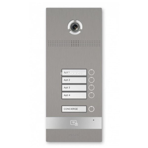 Intercoms/Video Doorbells IP Video Doorbell BAS-IP BI-04FB silver multi-subscriber