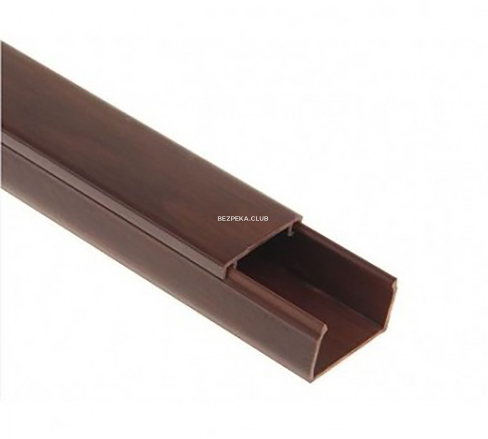 Cable duct 220 TM Professional 16x16x2000 mm dark brown - Image 1