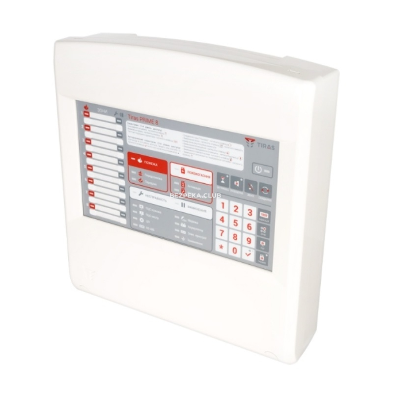 Fire control panel Tiras PRIME 8 - Image 2