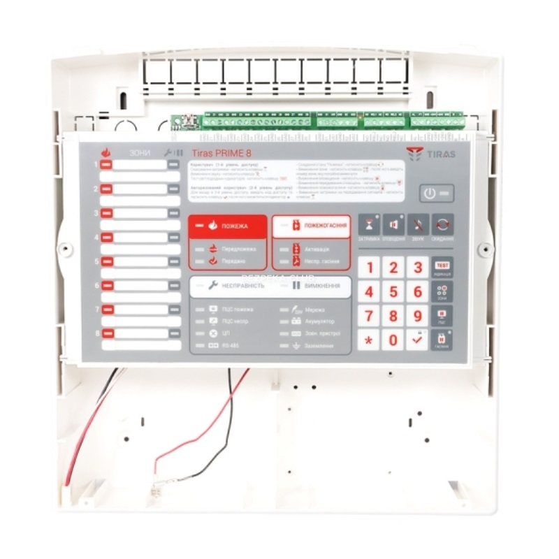 Fire control panel Tiras PRIME 8 - Image 3
