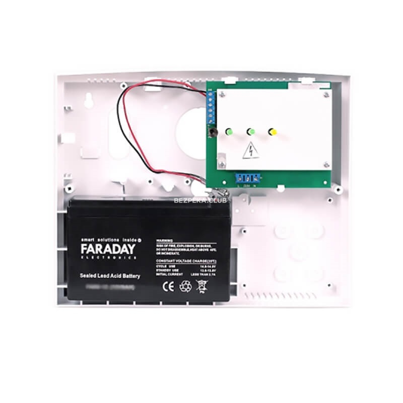 Uninterruptible power supply unit Tiras PSU 1215 for 7Ah battery - Image 2