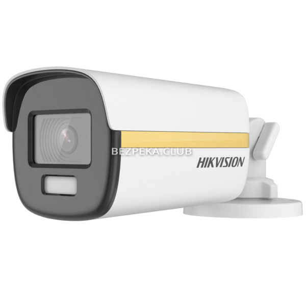 Системи відеоспостереження/Камери стеження 2 Мп HDTVI відеокамера Hikvision DS-2CE12DF3T-FS (3.6 мм) ColorVu з мікрофоном