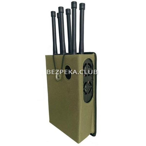 Ovid X6-GPS portable jammer of mobile communication and location (6 frequencies, 44 W, up to 50 meters) - Image 3
