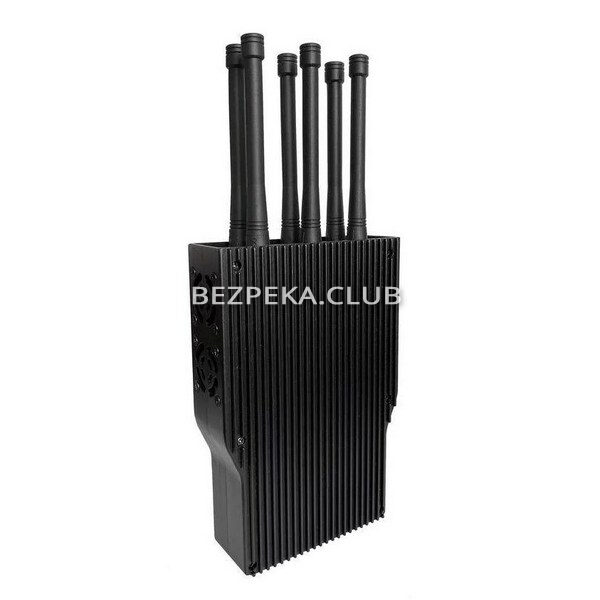 Signal Jammers/Jammers for GSM, GPS, Wi-Fi communications Ovid X6-GPS portable jammer of mobile communication and location (6 frequencies, 44 W, up to 50 meters)