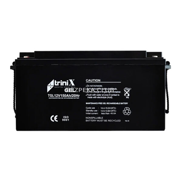Power sources/Rechargeable Batteries Trinix TGL 12V150Ah gel battery