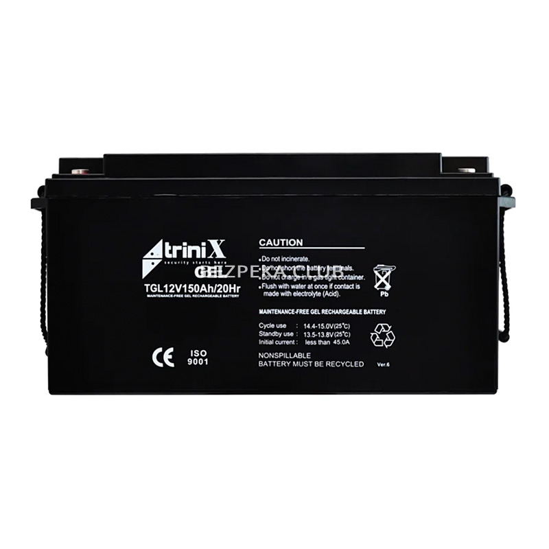 Trinix TGL 12V150Ah gel battery - Image 1