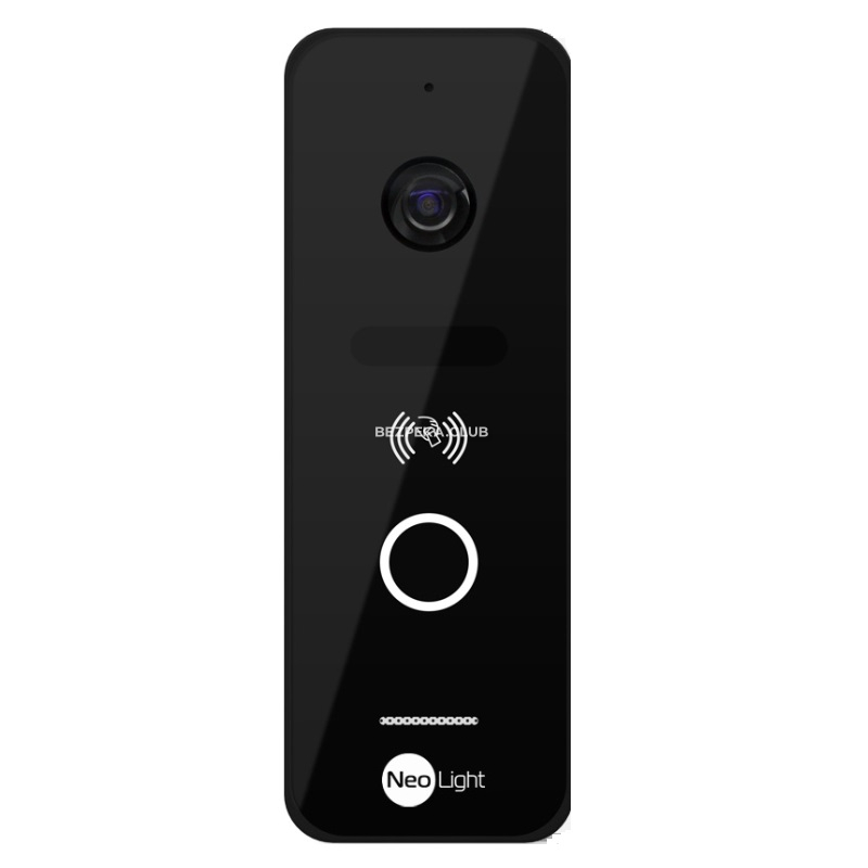 Video Doorbell NeoLight OPTIMA ID FHD Black - Image 1