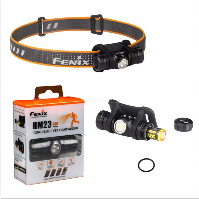 Налобний ліхтар Fenix HM23 з 3 режимами - Зображення 4
