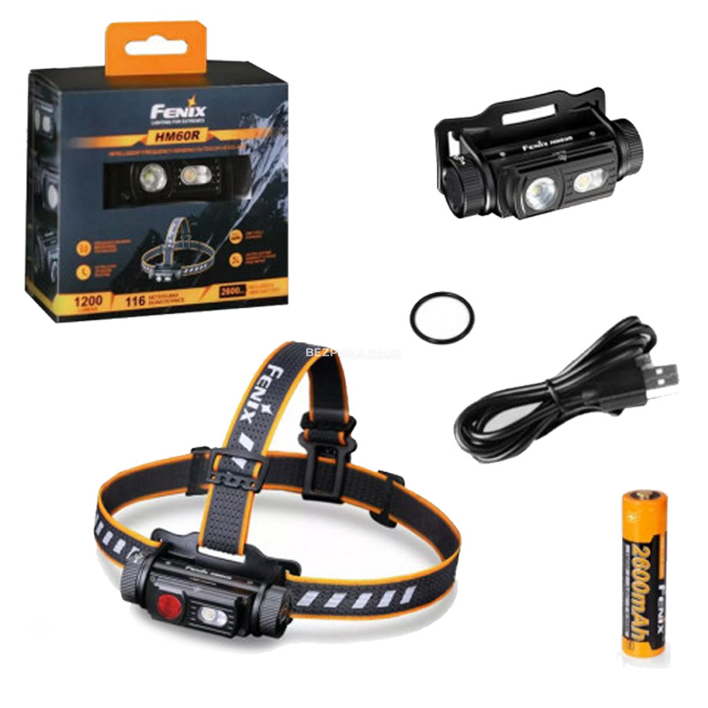 Fenix HM60R headlamp with 8 modes and red light - Image 4