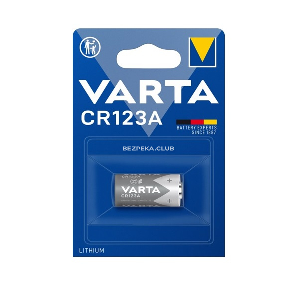 Battery VARTA CR 123A BLI 1 LITHIUM - Image 1