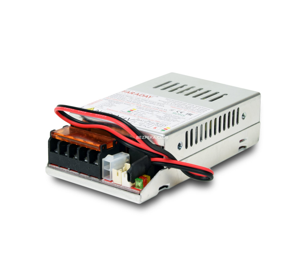 Uninterruptible power supply Faraday Electronics UPS 35W Smart ASCH ALU for 7Ah battery in aluminum case - Image 1