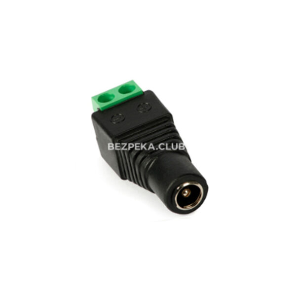 Video surveillance/Connectors, adapters Connector-power for clamping (female)